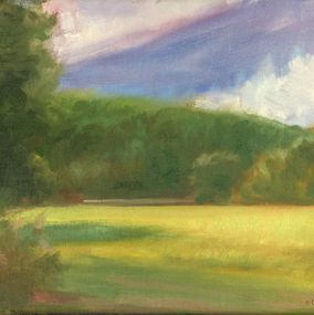 Painting, Empty Field, Peter Carella