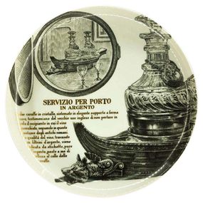 Design, Servizio Per Porto Plate for Martini & Rossi, Piero Fornasetti