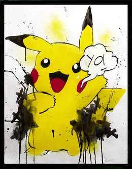Painting, YO! Pikachu, JP Malot