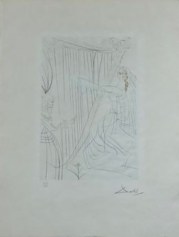 Tristan et Iseult- D- La reine Iseult et sa fille, Salvador Dali