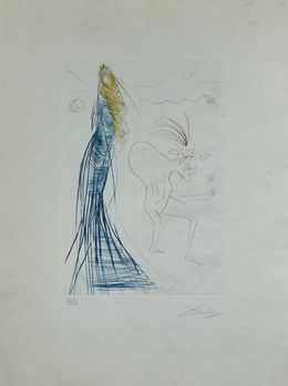 Tristan et Iseult- H- Frocin, le mauvais nain, Salvador Dali