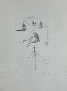 Tristan et Iseult- L- Le camp du roi Marc, Salvador Dali