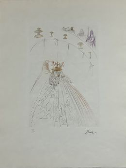 Tristan et Iseult- M- Les chevaliers du roi Arthur, Salvador Dali