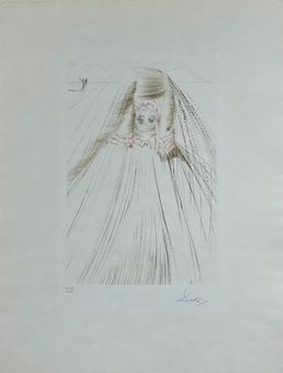 Tristan et Iseult- N- La reine avait bliaut de sole, Salvador Dali