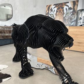 Sculpture, Panther, Steve Chaudanson