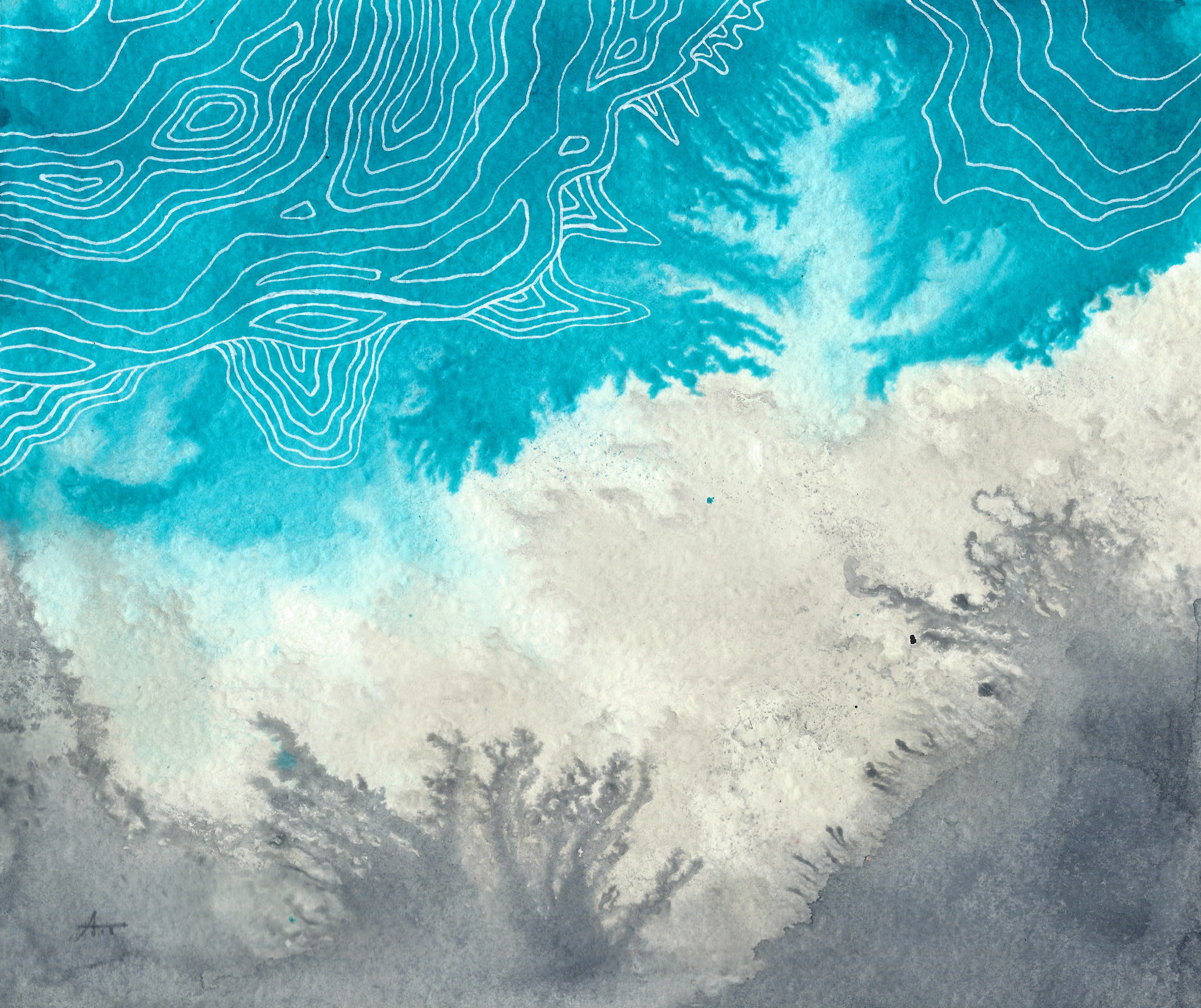Aurélie Trabaud, L i n e s - Ink Lagoon Aurélie Trabaud, L i n e s - Ink Lagoon