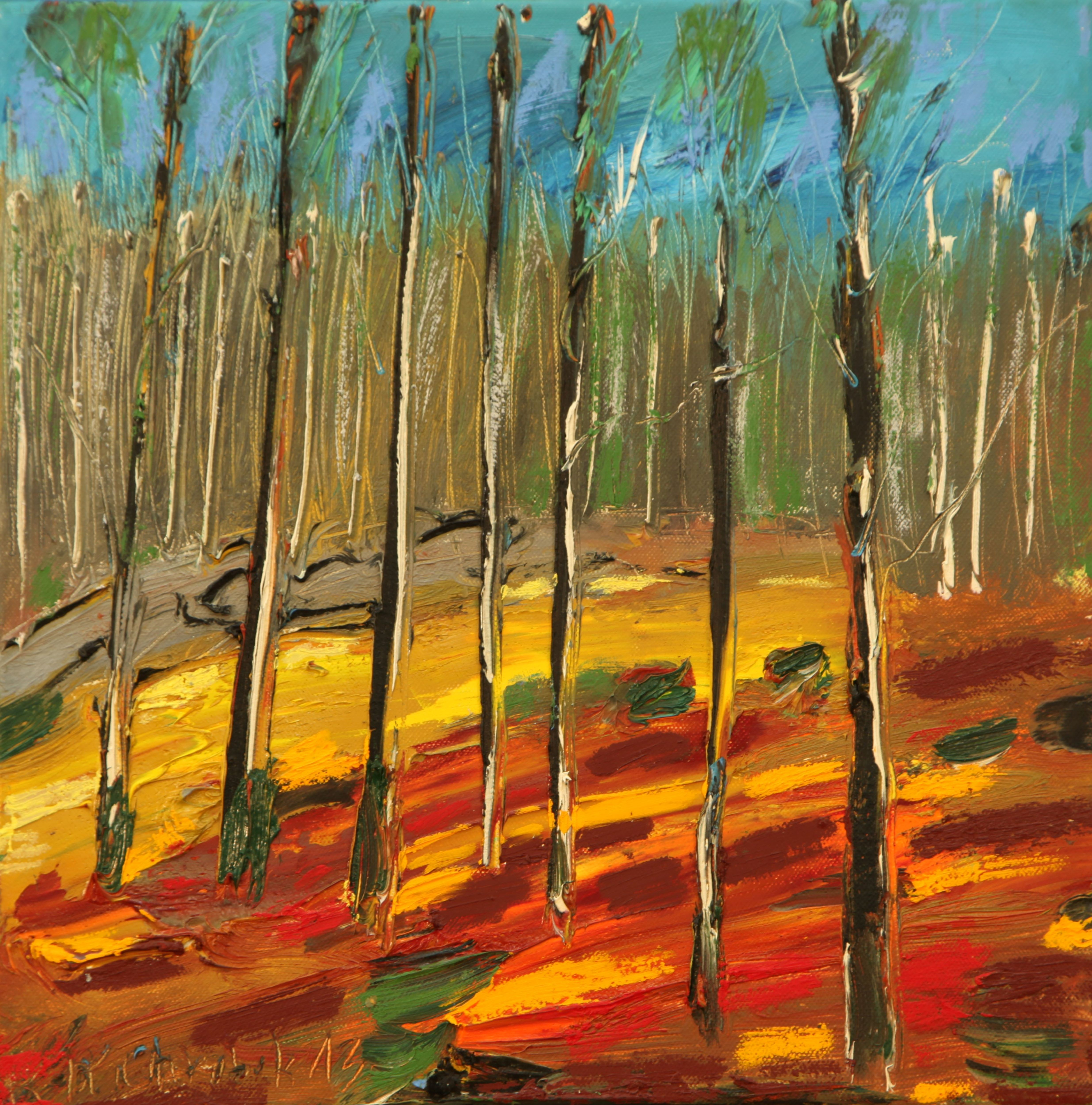 Karl-Karol Chrobok, April forest no.4 Karl-Karol Chrobok, April forest no.4
