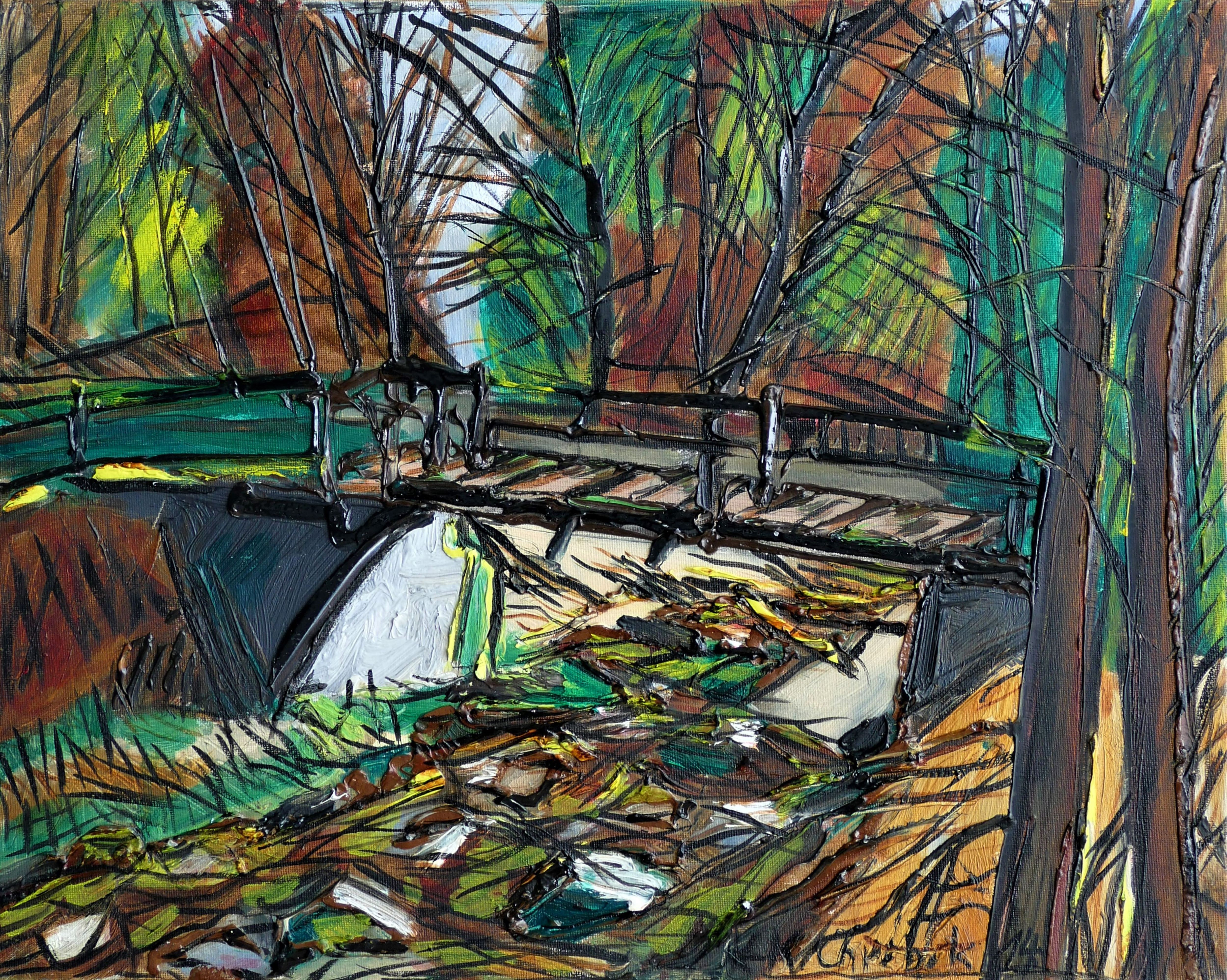 Karl-Karol Chrobok, Bridge in the forest no.1 Karl-Karol Chrobok, Bridge in the forest no.1