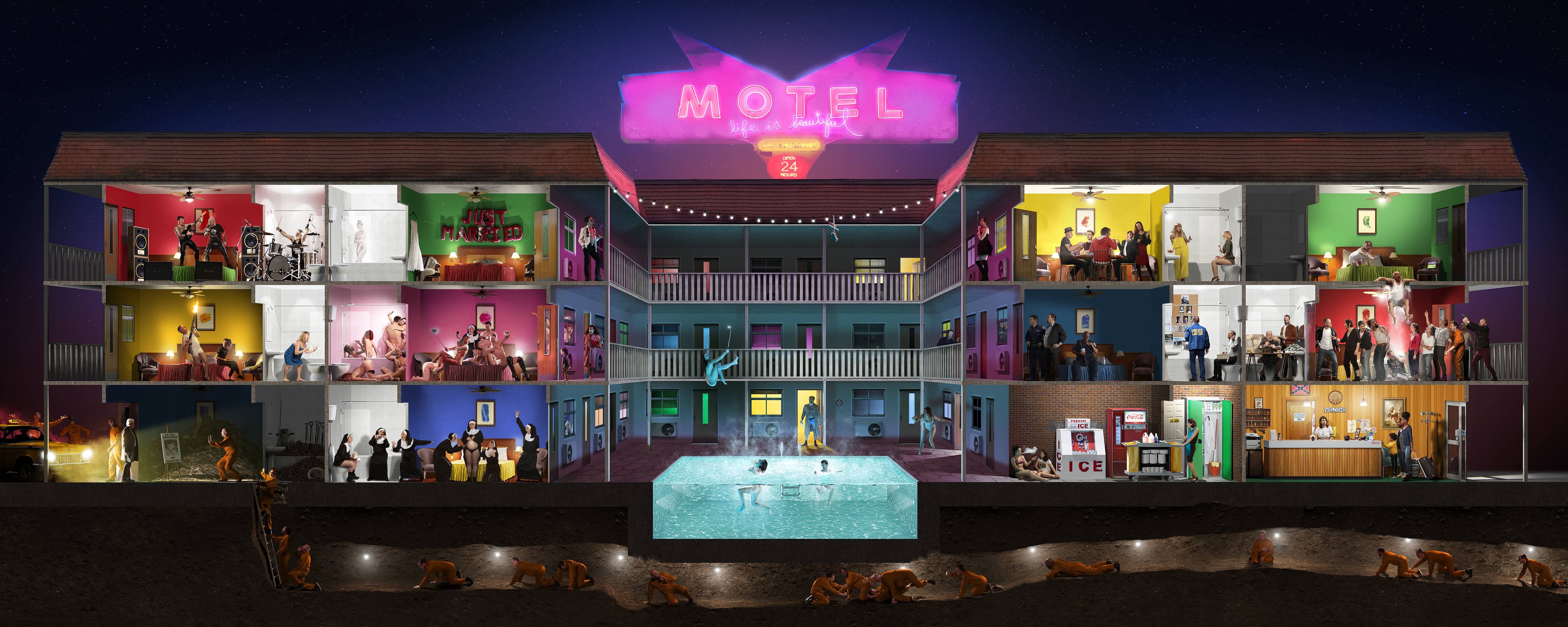Nicolas Boutruche, Motel Nicolas Boutruche, Motel