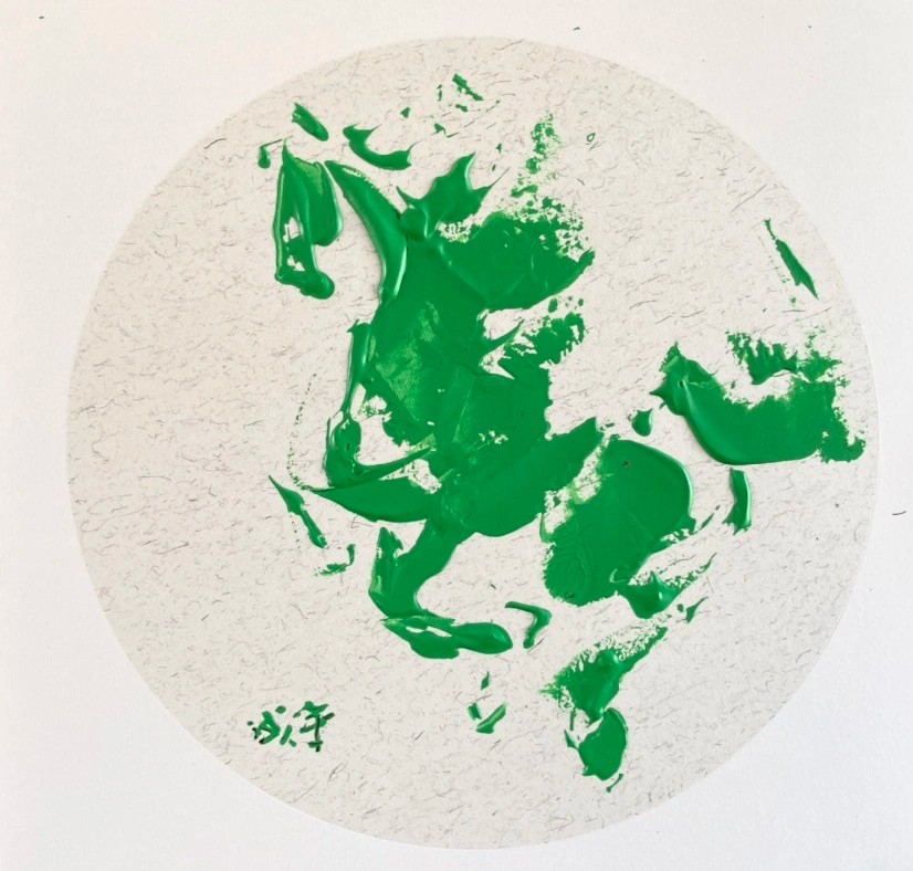 Chengyu Wang, Cheval vert Chengyu Wang, Cheval vert