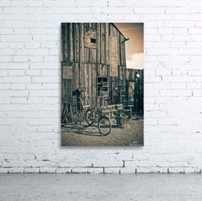 Jarmila Kostliva, Old Barn and Bike Jarmila Kostliva, Old Barn and Bike