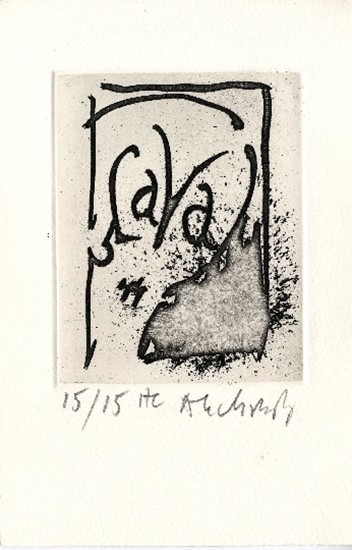 Pierre Alechinsky, Homère est morte Pierre Alechinsky, Homère est morte