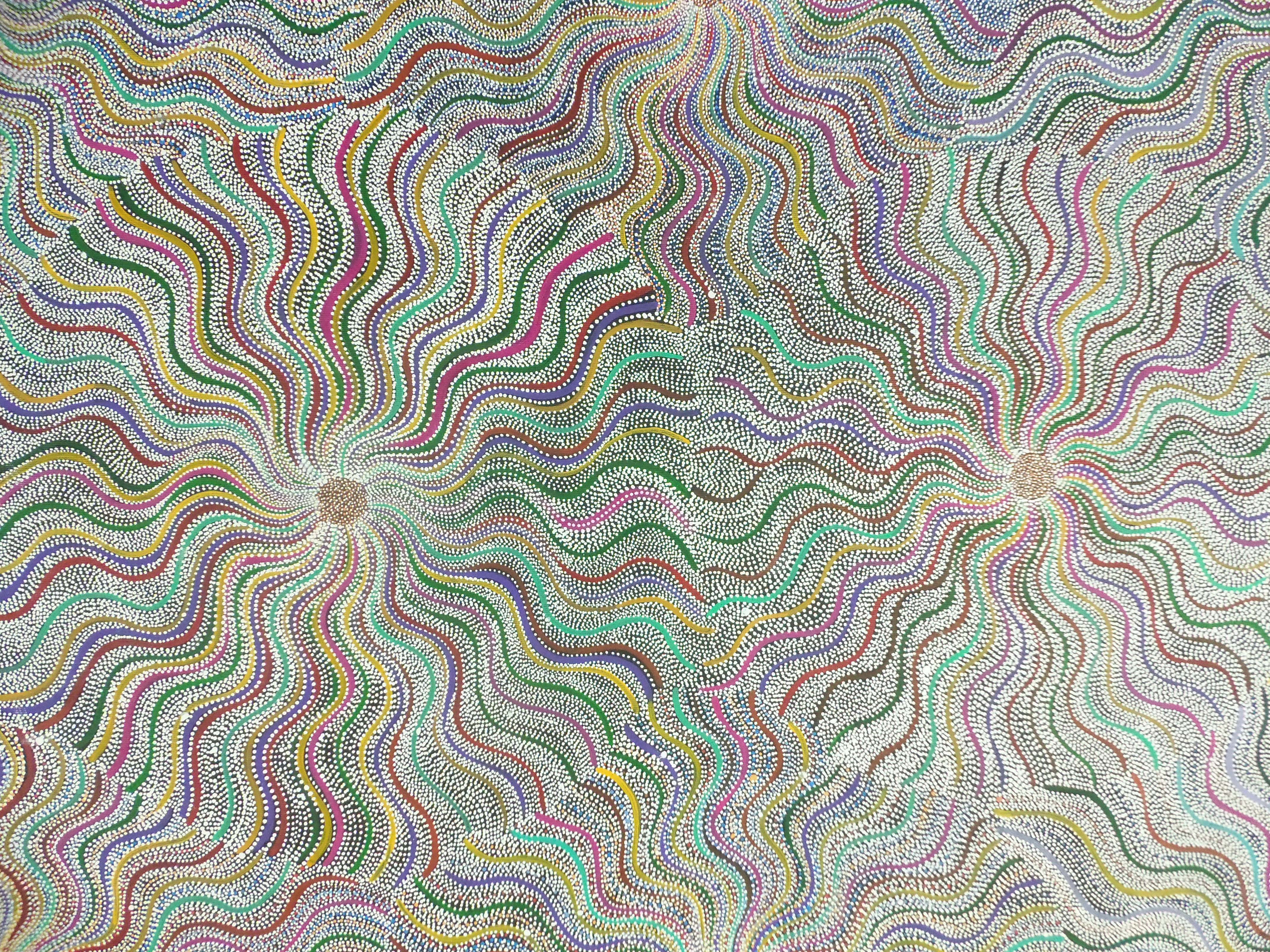 Janice Kngwarreye Clarke, Honey Ant Dreaming - - EDA-JC2087/22 Janice Kngwarreye Clarke, Honey Ant Dreaming - - EDA-JC2087/22