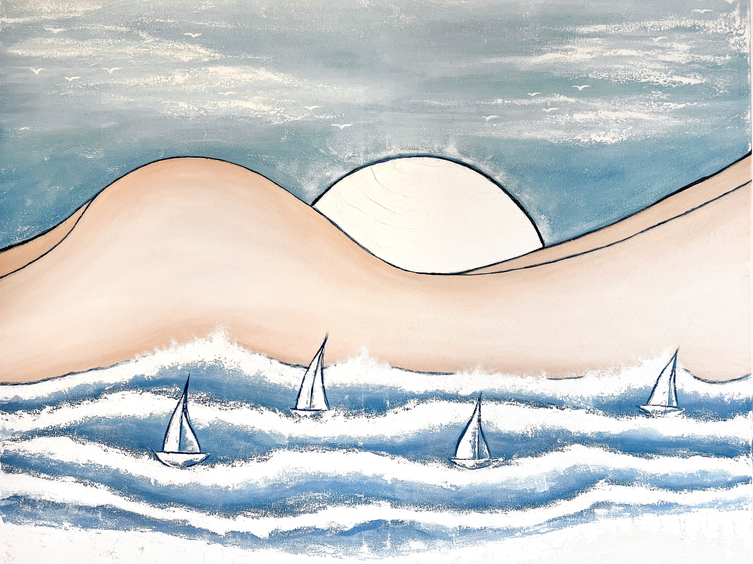 Kristina Mallen, The Woman and the Ocean’s Sunrise Kristina Mallen, The Woman and the Ocean’s Sunrise