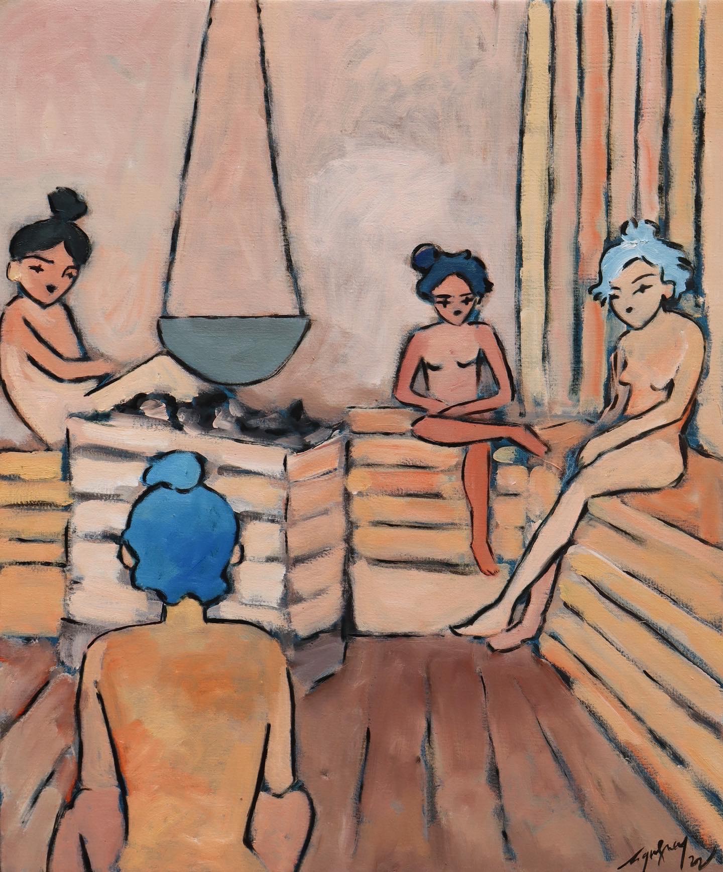 Etienne Quesnay, Le Sauna Etienne Quesnay, Le Sauna