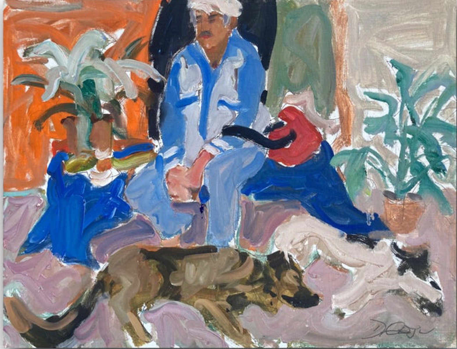 Victor Di Gesu, A man and his dogs Victor Di Gesu, A man and his dogs