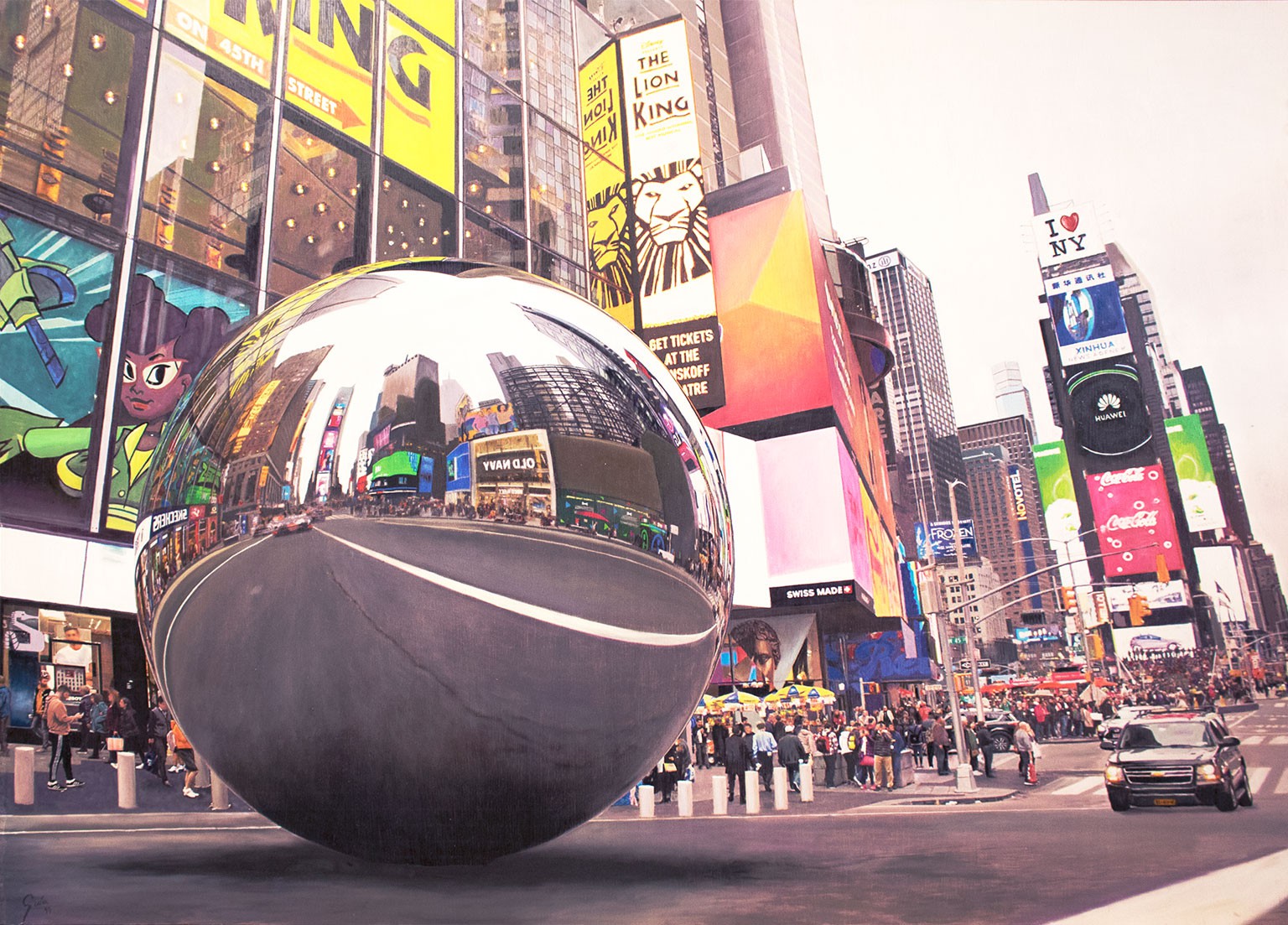 Miguel Guía, City's soul reflection NY 2 Miguel Guía, City's soul reflection NY 2