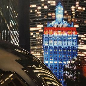 Miguel Guía, City's soul reflection NY Night 2 Miguel Guía, City's soul reflection NY Night 2