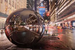 City's soul reflection NY Night 2, Miguel Guía