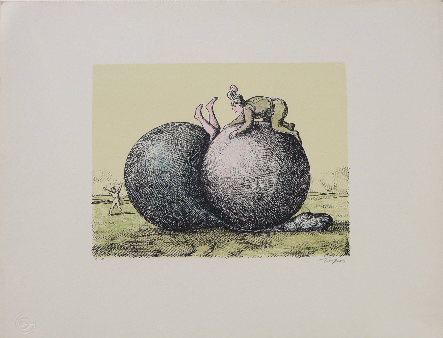 Roland Topor, Les boules Roland Topor, Les boules