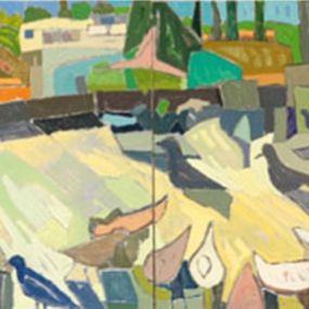 Peinture, Untitled 22, Issa Halloum