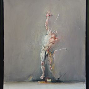 Painting, Le Guerrier, Ahmed Shahabuddin