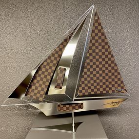 Boat Louis Vuitton 3.0, Sculpture by Arcanis