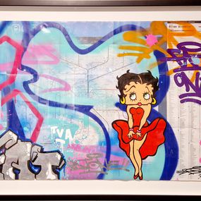 Fat, Betty Boop (plan des transports de Paris) Fat, Betty Boop (plan des transports de Paris)