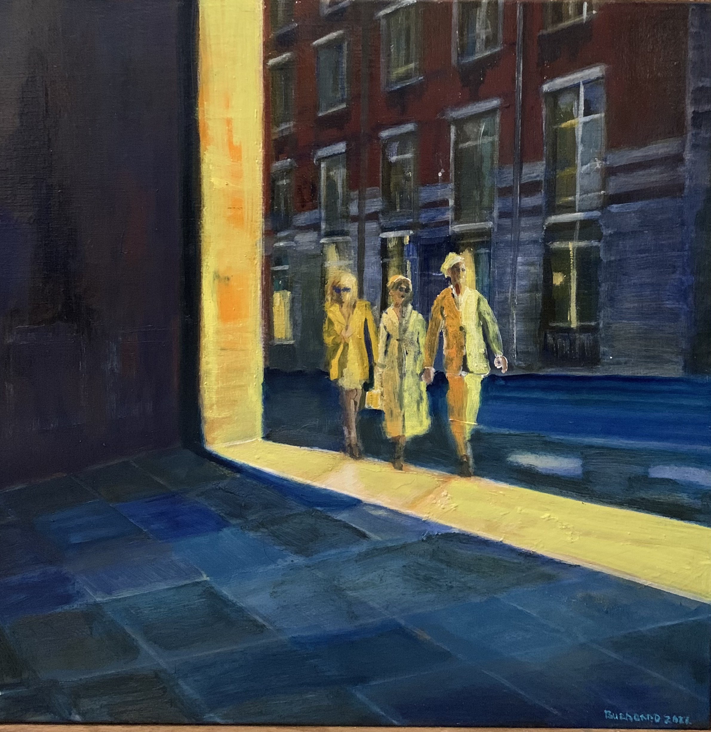 Lisbeth Buonanno, Le soleil sommeille sur les rues de Paris Lisbeth Buonanno, Le soleil sommeille sur les rues de Paris