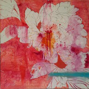 Painting, Petit Vibrant red (E.A.), Karenina Fabrizzi