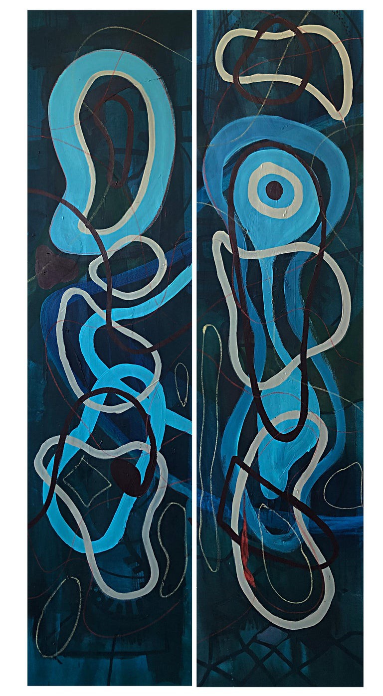 Alec Franco, Circuito #16 A- B (Diptych) Alec Franco, Circuito #16 A- B (Diptych)