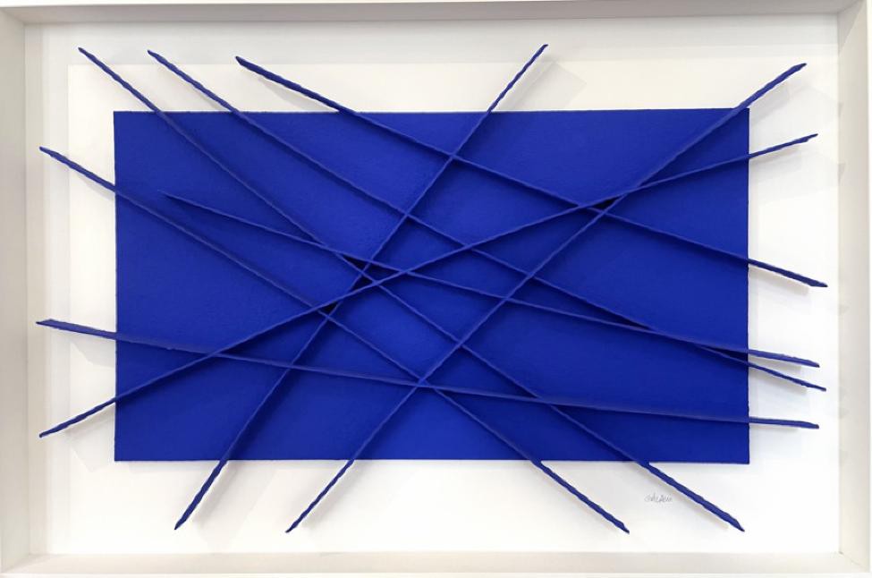 René Galassi, Calicots et pigments bleus René Galassi, Calicots et pigments bleus