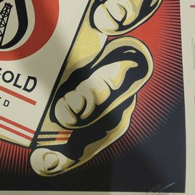 Shepard Fairey (Obey), Black gold Shepard Fairey (Obey), Black gold