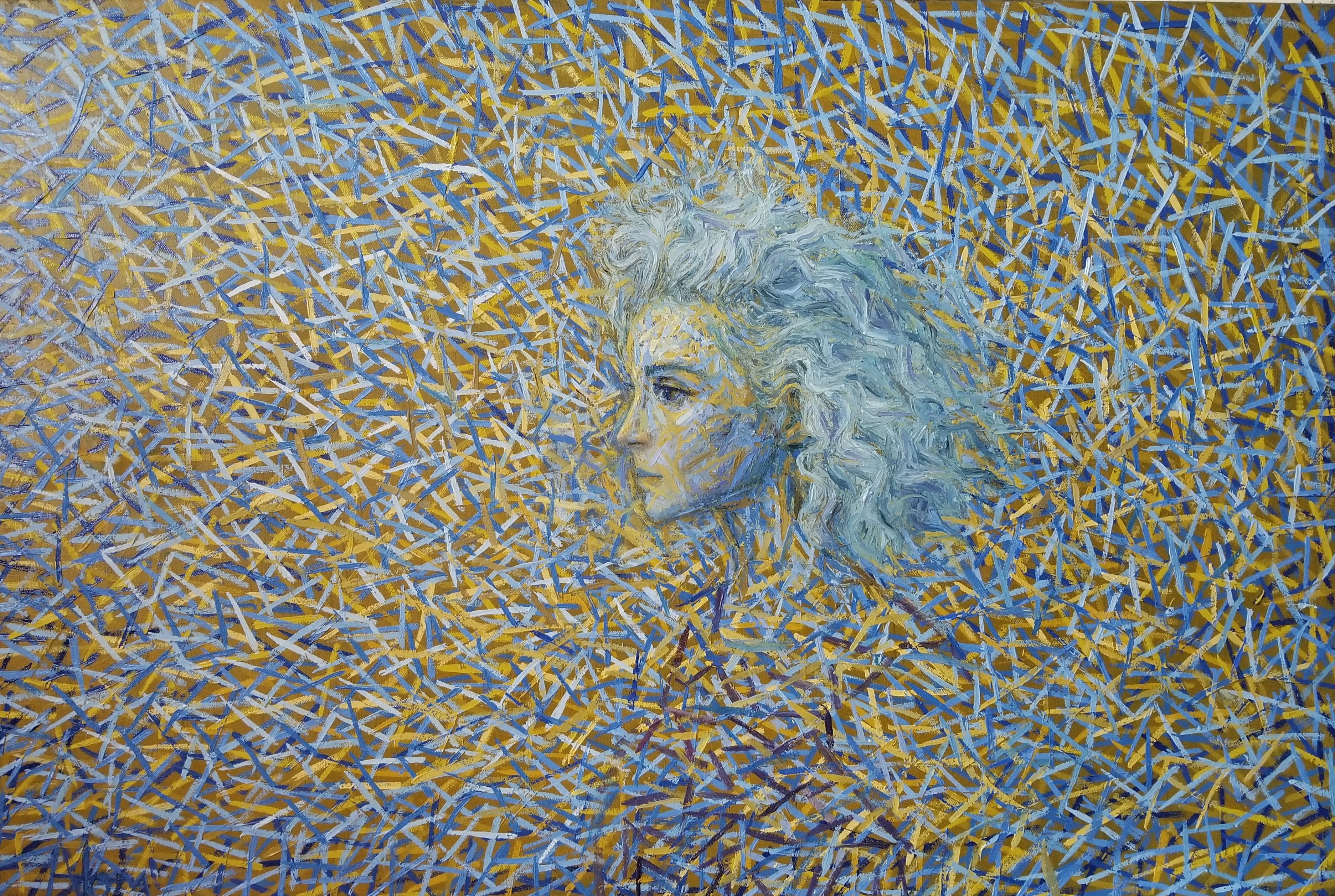 Atom Hovhanesyan, Portrait of St. Vincent (DIV027) (SOLD) Atom Hovhanesyan, Portrait of St. Vincent (DIV027) (SOLD)