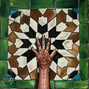 Gemälde, Marrakech. Si eres bonita por dentro, eres el doble de bonita, Carol Tomàs Alcaine