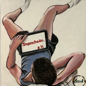 Painting, Enganchado a ti, Carol Tomàs Alcaine