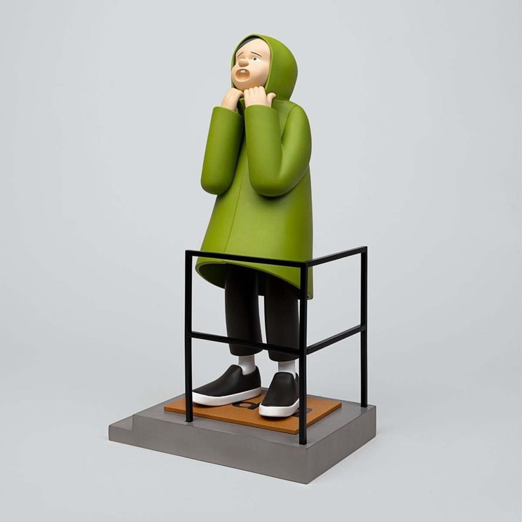 アート・デザイン・音楽 Yusuke Hanai Ordinary People Yusuke Hanai rare toys and signed prints - Dope! Gallery