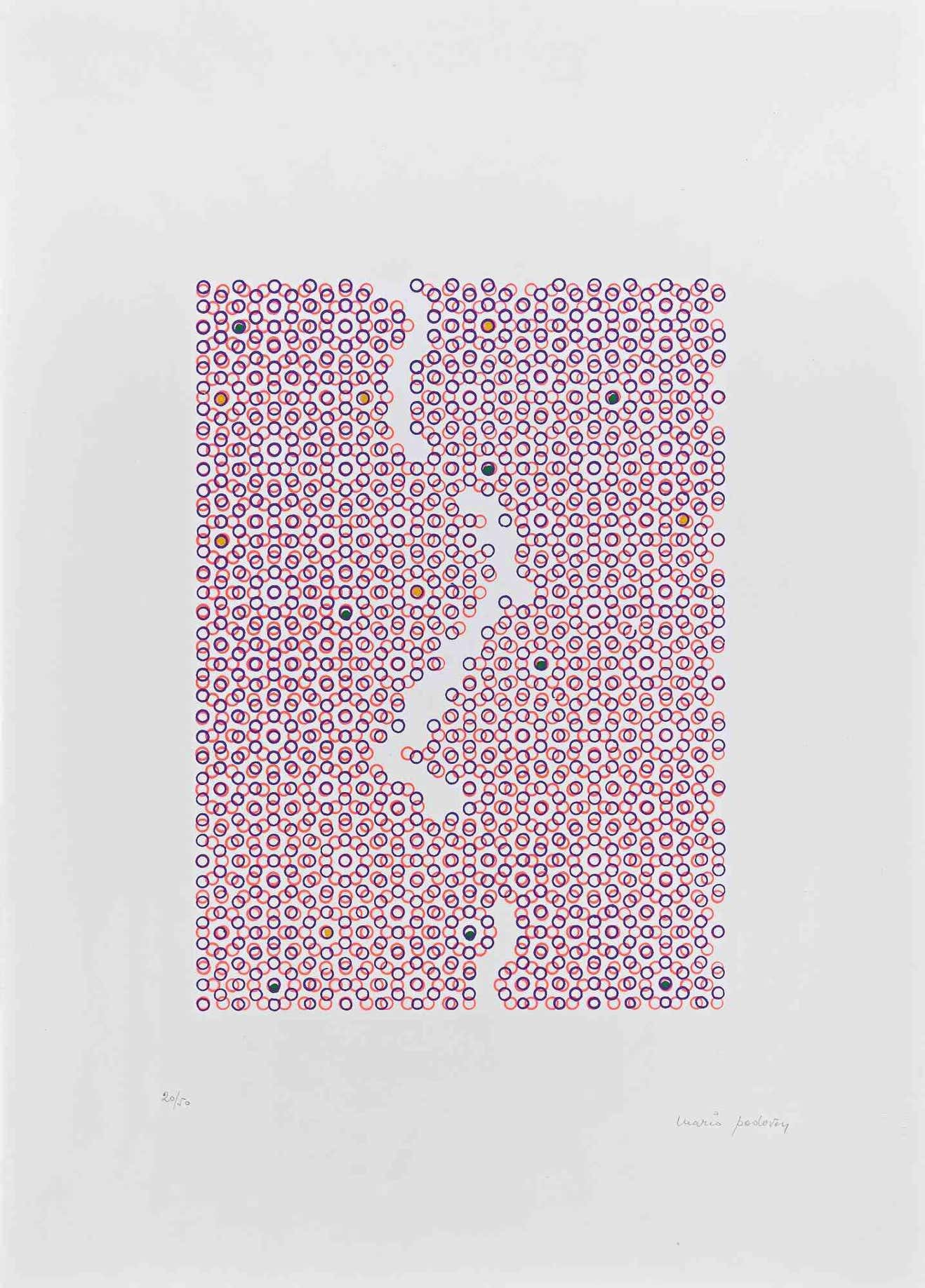 Mario Padovan, Abstract composition in pink Mario Padovan, Abstract composition in pink