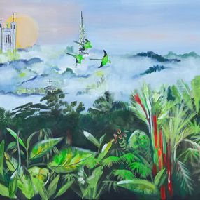 Painting, Lyon 2070, Charlotte Pivard