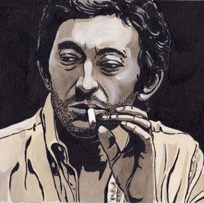 Dibujo, Gainsbourg, Alain Robet