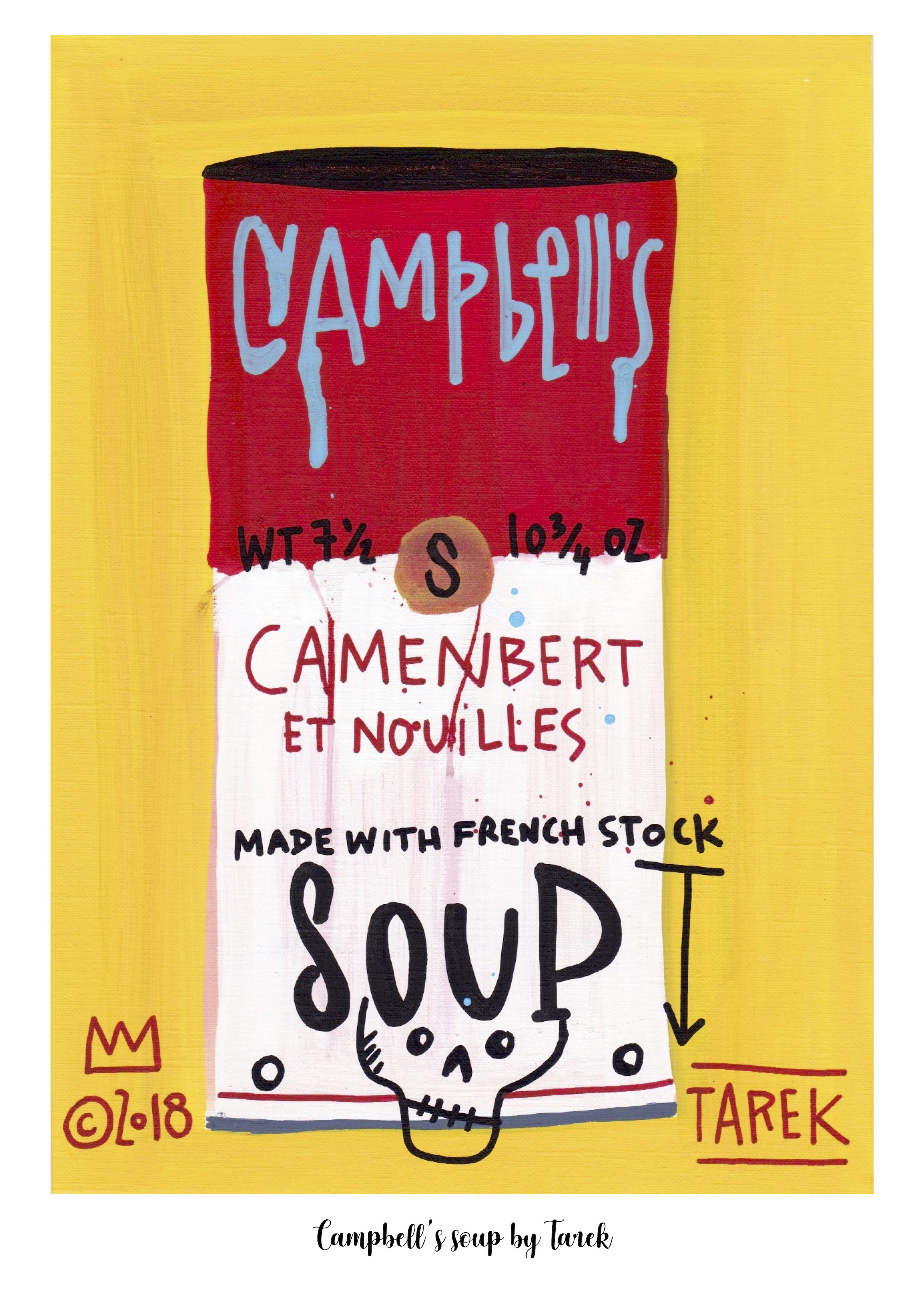 Tarek, Print Campbell's Soup Tarek, Print Campbell's Soup