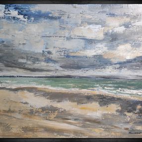 Peinture, Ciel d'orage, Sophie Dumont