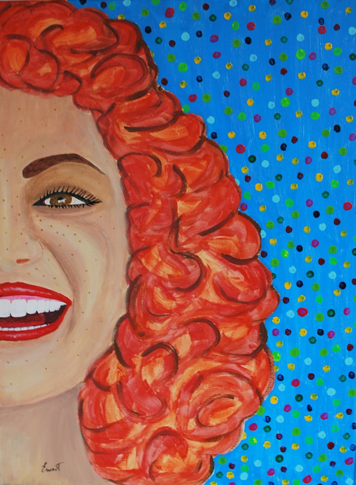 Ernest Carneado Ferreri, Mujer sonriente Ernest Carneado Ferreri, Mujer sonriente