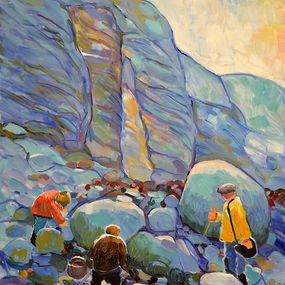 Pêche aux pieds des Falaises, Patrick Marie