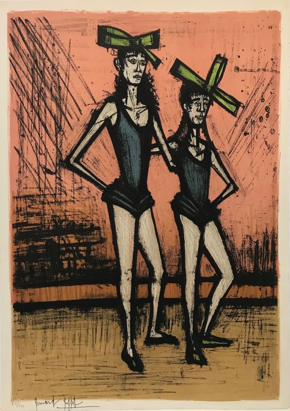 Bernard Buffet, Les deux soeurs Bernard Buffet, Les deux soeurs