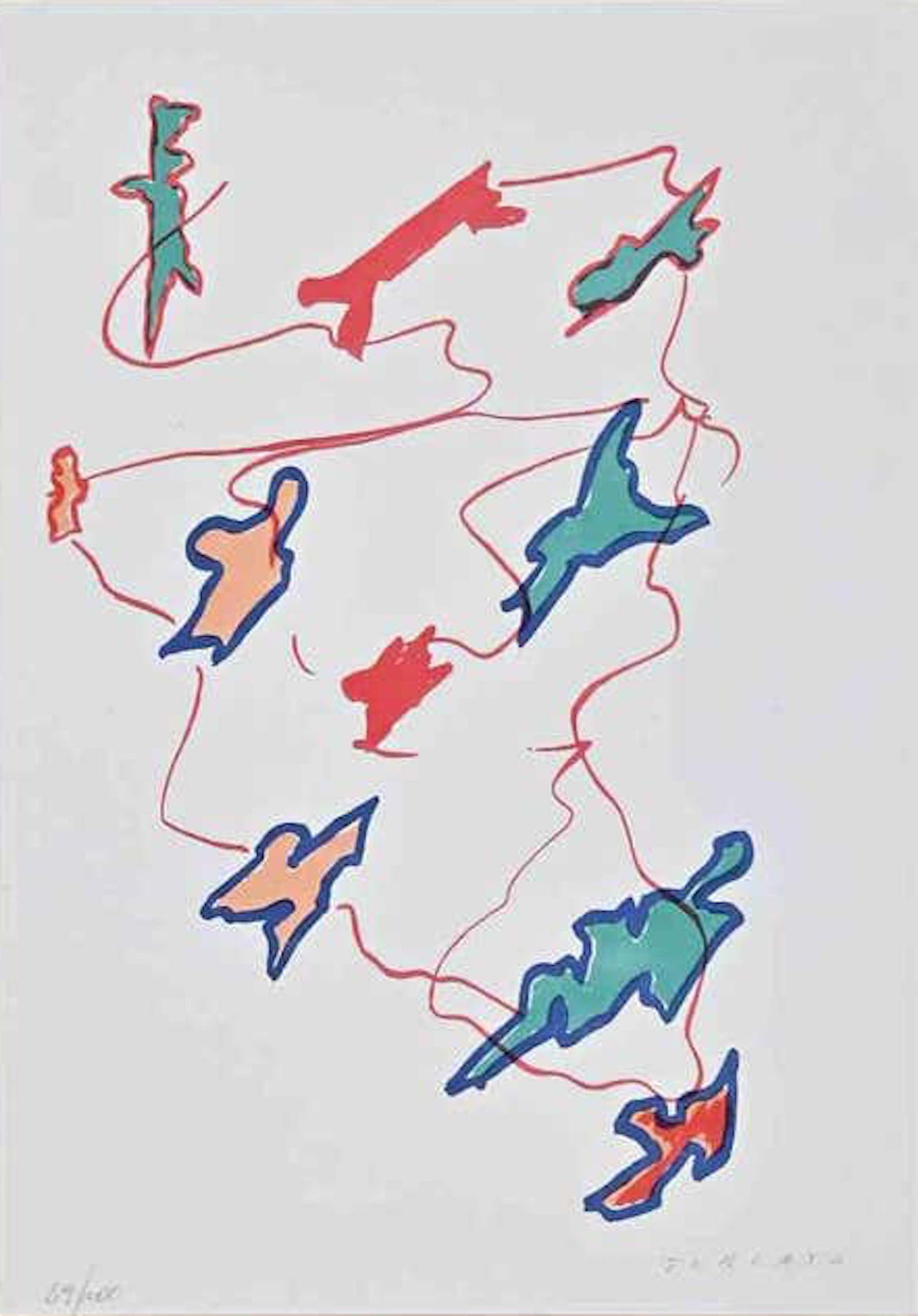 Giulio Turcato, Abstract composition Giulio Turcato, Abstract composition