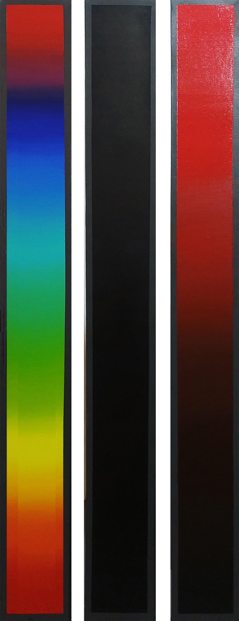 Jose Ricardo Contreras Gonzalez, Hue, Saturation and Lightness, Painting wall installations. Jose Ricardo Contreras Gonzalez, Hue, Saturation and Lightness, Painting wall installations.