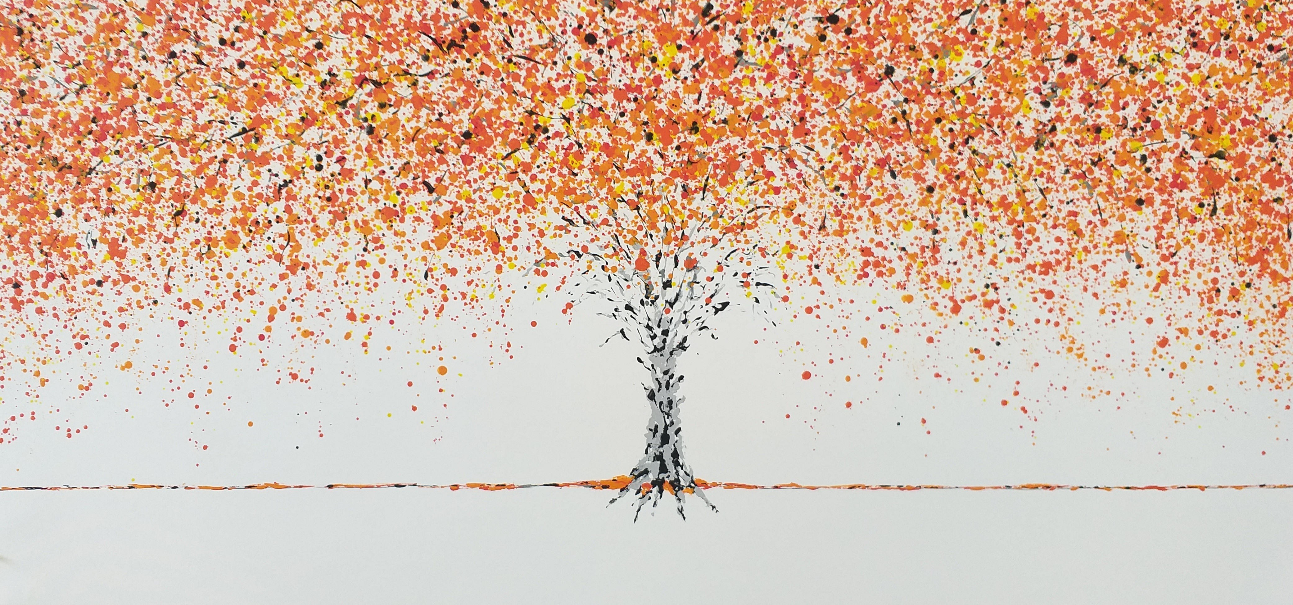Max Yaskin, Autumn Tree 5 by M.Y. Max Yaskin, Autumn Tree 5 by M.Y.