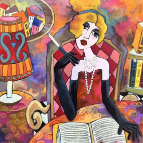 La liseuse, Martine Fauve Dechavanne