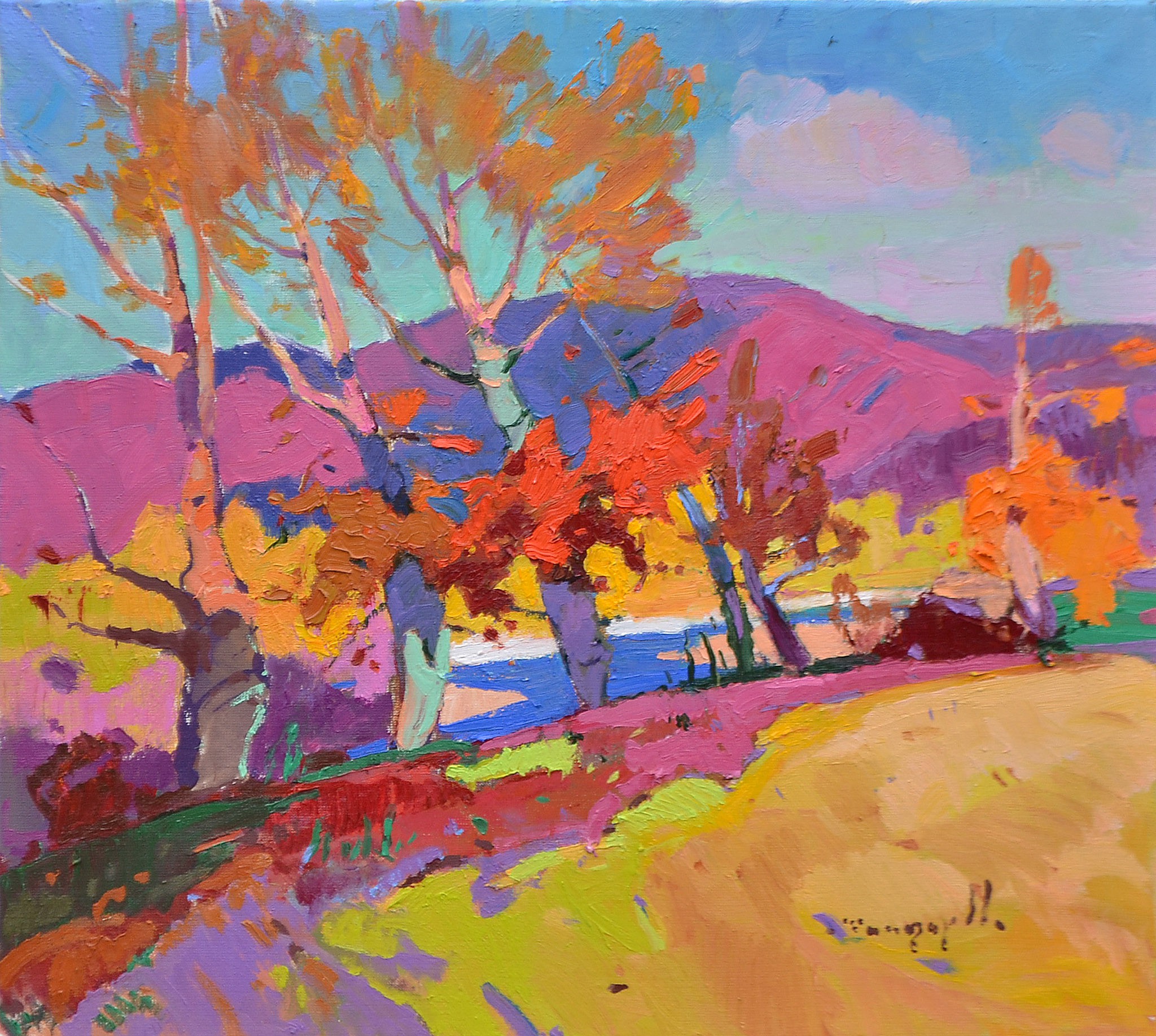 Alexander Shandor, Autumn reigns here Alexander Shandor, Autumn reigns here